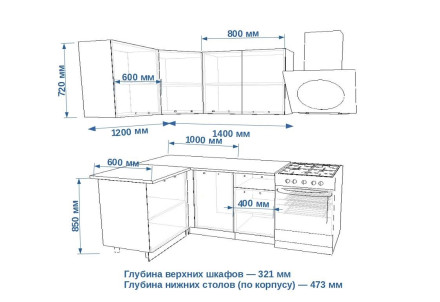 Океания Кристалл - 3 (1200х1400 мм)